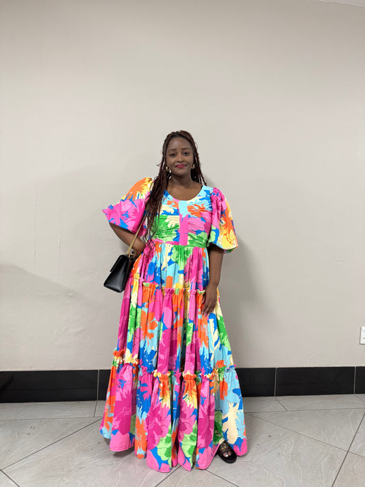 Refilwe Floral Dress