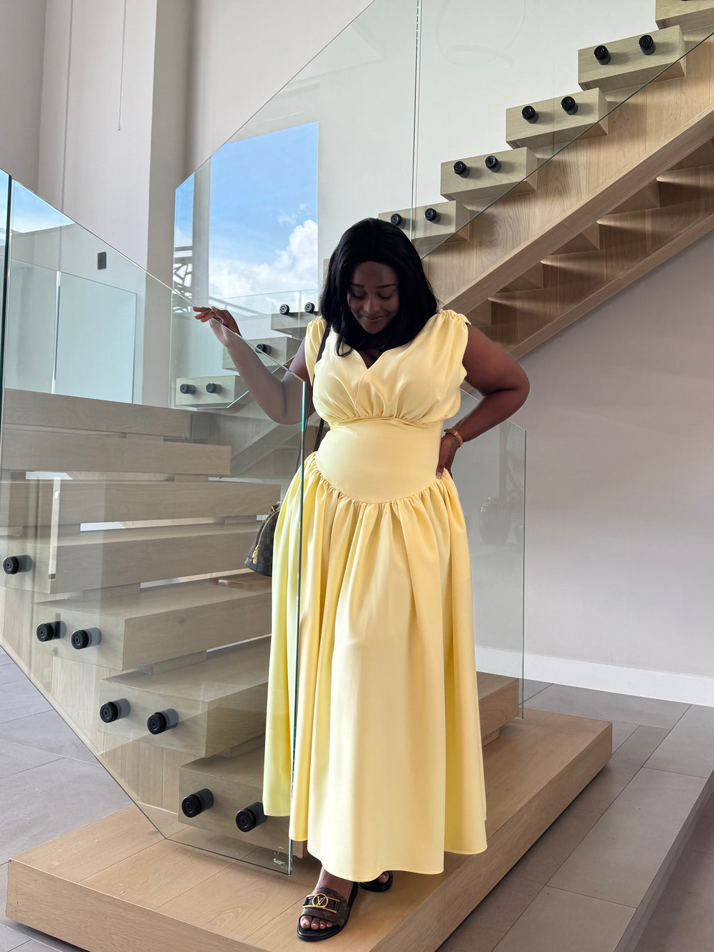 NAOMI YELLOW DRESS